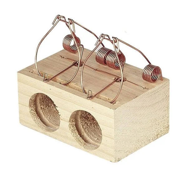 Ratonera de madera