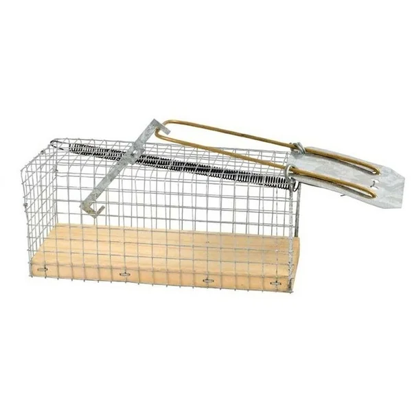 Ratonera pequeña con trampilla de palanca