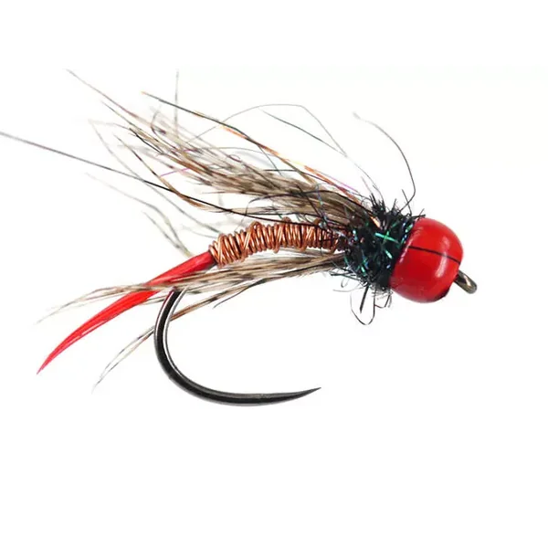 Red Head Wire Nymph TG BL ninfa tungsteno