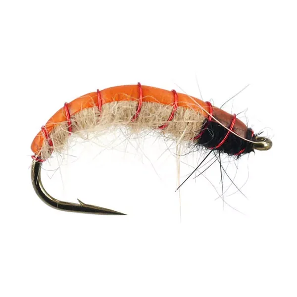 Red Ribbed Tan Czech Nymph ninfa checa