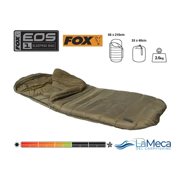 SACO DE DORMIR FOX EOS 1 SLEEPING BAGS