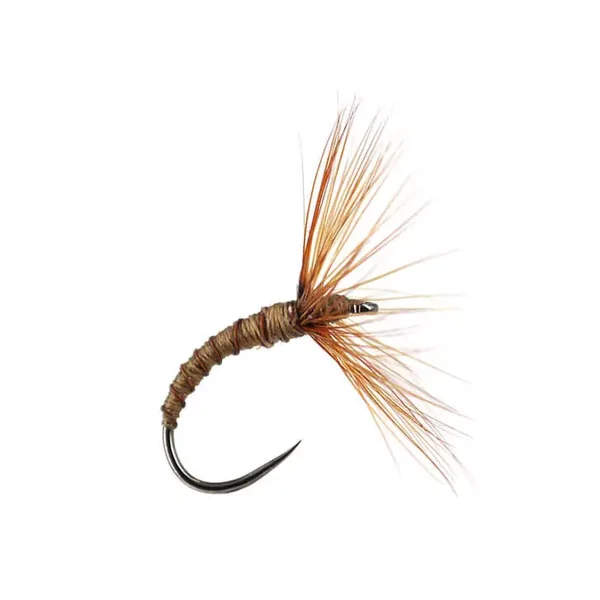 Sakasa Kebari Brown Ribbed mosca tenkara