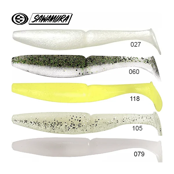 Sawamura One Up Shad 6" Color 060
