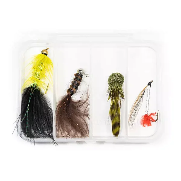 Selección STREAMERS CLASSIC V5 - 4 moscas con caja