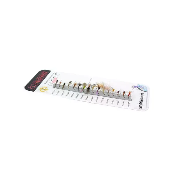 Set Baetidae (Olive - Pale Olive) - M - 16 moscas