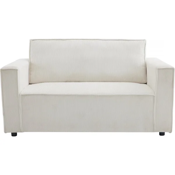 Sofa mit Schlaffunktion aus Cord „Grenelle“ - 2-Sitzer - Beige
