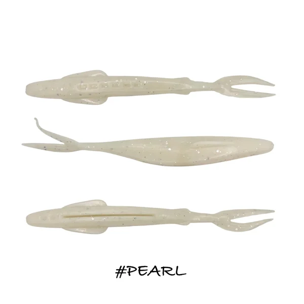 Soft Lure Iberican Lures Arrow Fish 100mm Pearl