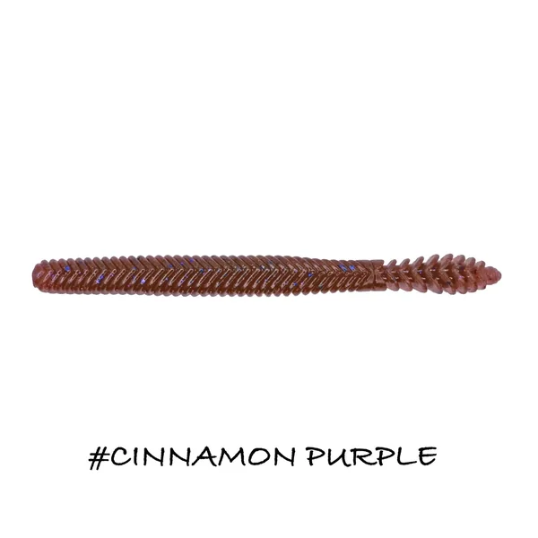 Soft Lure Iberican Lures Worm 127mm Cinnamon Purple