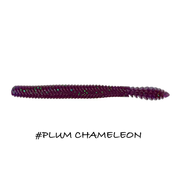 Soft Lure Iberican Lures Worm 127mm Plum Chameleon