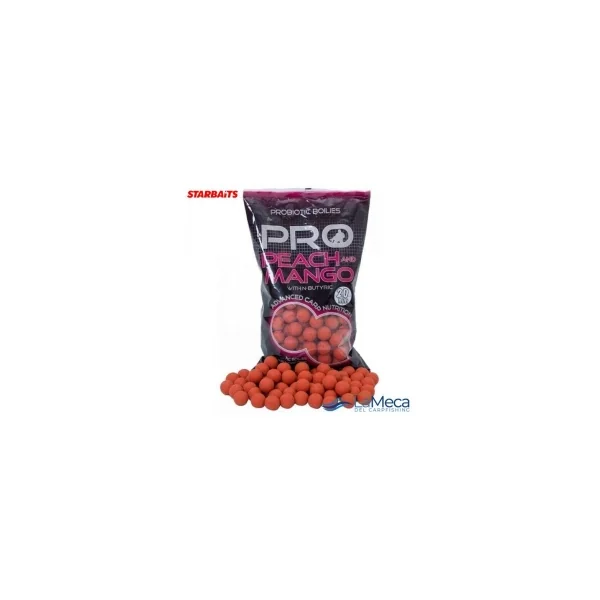 STARBAITS PROBIOTIC PEACH MANGO MIXED PELLETS 2KG + PALA - Imagen 2