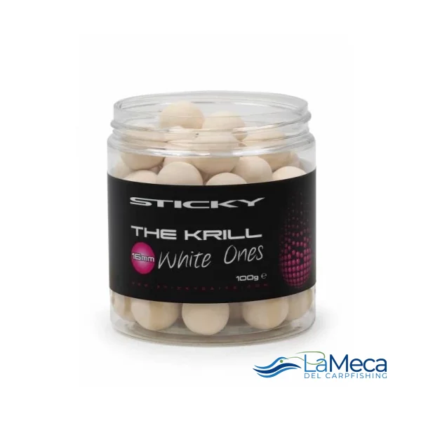 STICKY BAITS THE KRILL WHITE ONES 14 MM 100 GR