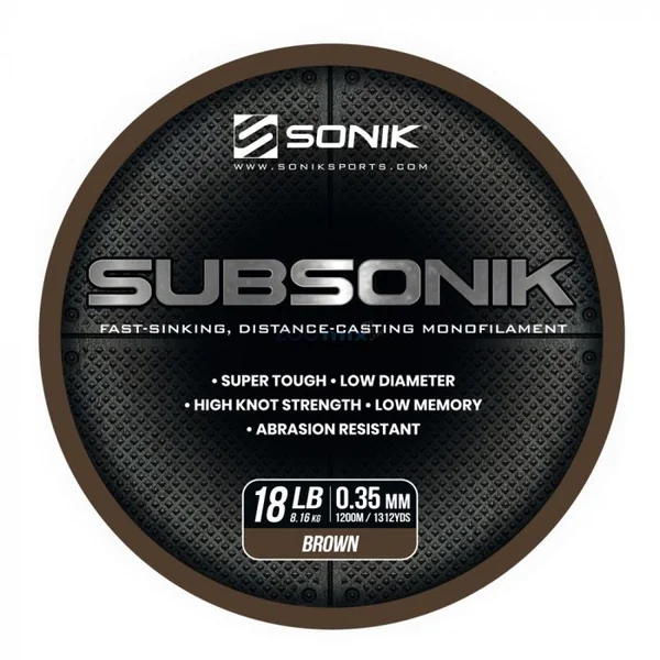 SUBSONIK BROWN (MARRON) 18 LB 1200 M