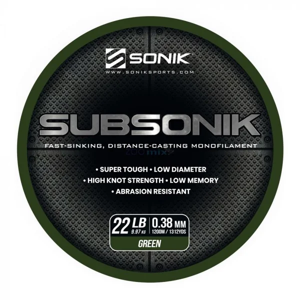 SUBSONIK GREEN (VERDE) 22 LB 1200 M