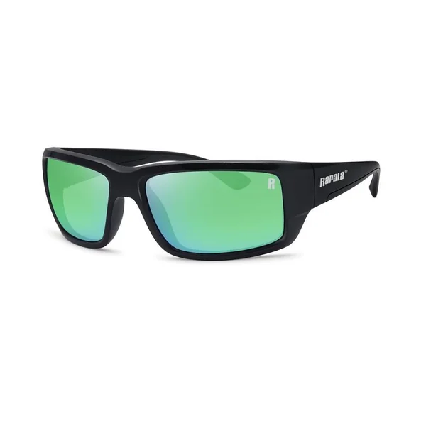 Sunglasses polarized Rapala Amberjack Matte Black and Green
