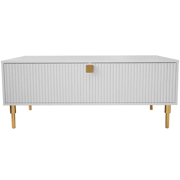 Table basse "Dorset" - Rectangulaire - Blanc