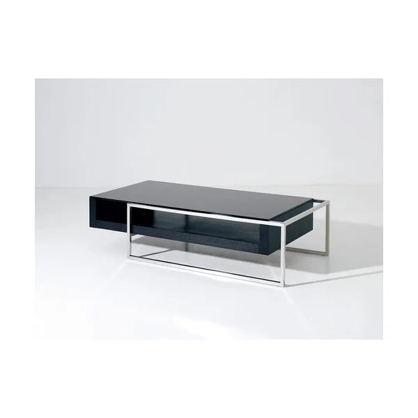 Table basse "Julie" - 130 x 63.8 x 33.7 cm - Noir