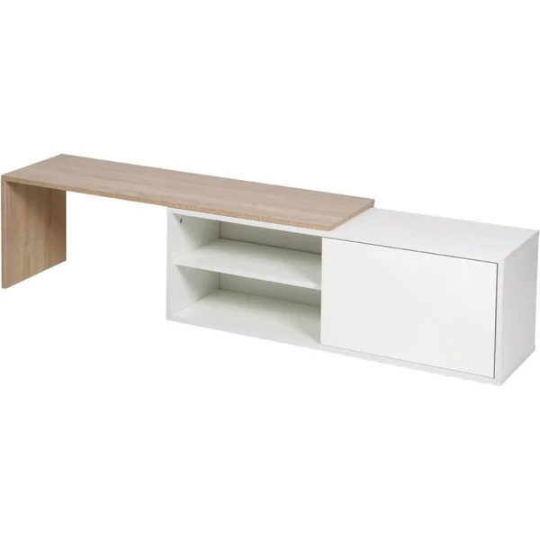 Table basse "Melinda" - Blanc/Chêne - Imagen 3