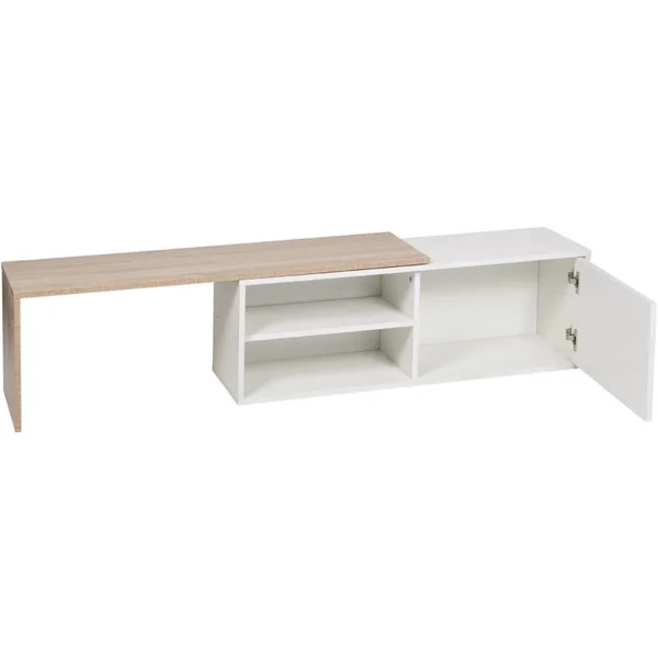 Table basse "Melinda" - Blanc/Chêne - Imagen 4