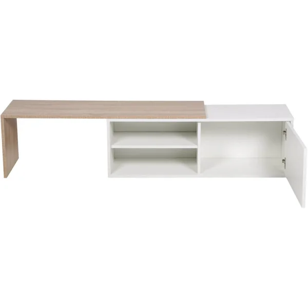 Table basse "Melinda" - Blanc/Chêne - Imagen 5