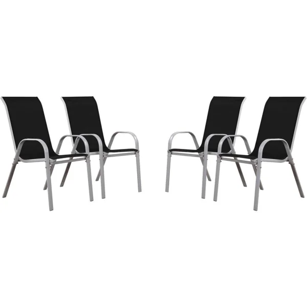 Table de jardin aluminium extensible "Porto 8" - Phoenix - Noir - Imagen 4