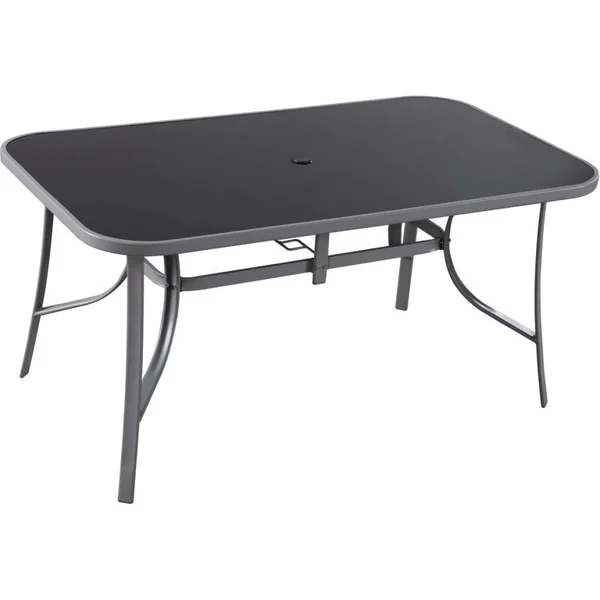 Table de jardin "Cordoba" - 6 places - Argenté