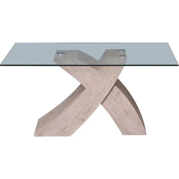 Table repas "Mona" 150 x 90 x 74 cm - Chêne - Imagen 2