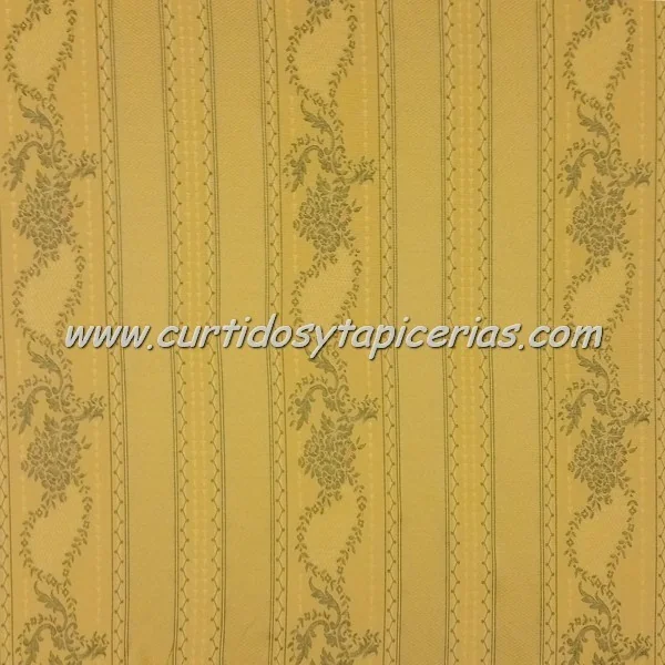 Tela para Tapizar Melody Color Amarillo