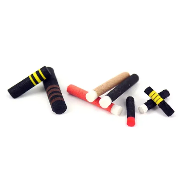 TERRESTRIAL FOAM CYLINDERS hotfly - 10 pc. - Imagen 3