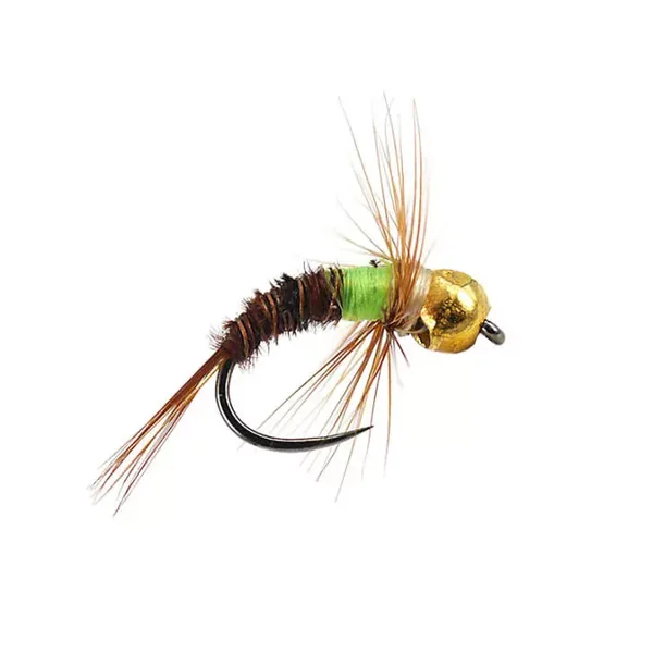 TG Little Pheasant Tail Lime BL ninfa tungsteno