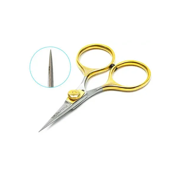 Tijera hotfly RAZOR GOLD STRAIGHT - 4.00"