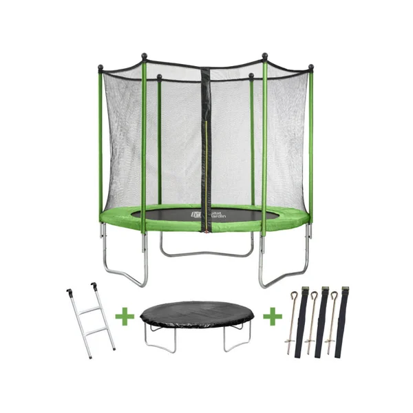 Trampolin "Yoopi" - Ø 2,44 m - Grün
