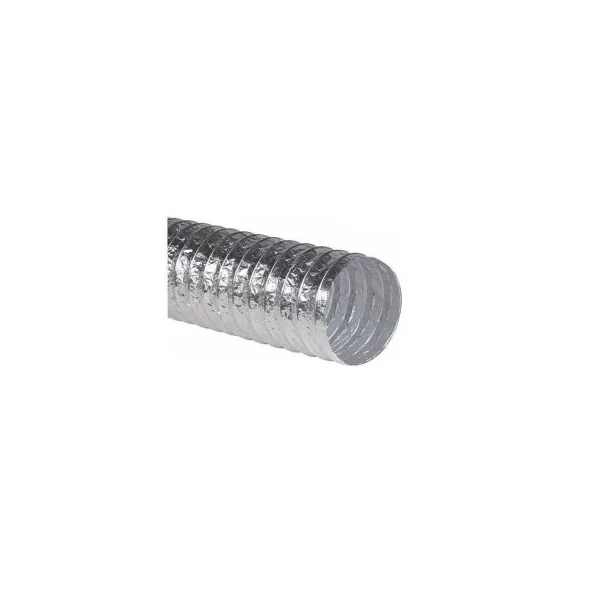Tubo Simple Aluminio Flexible - 10 Mts