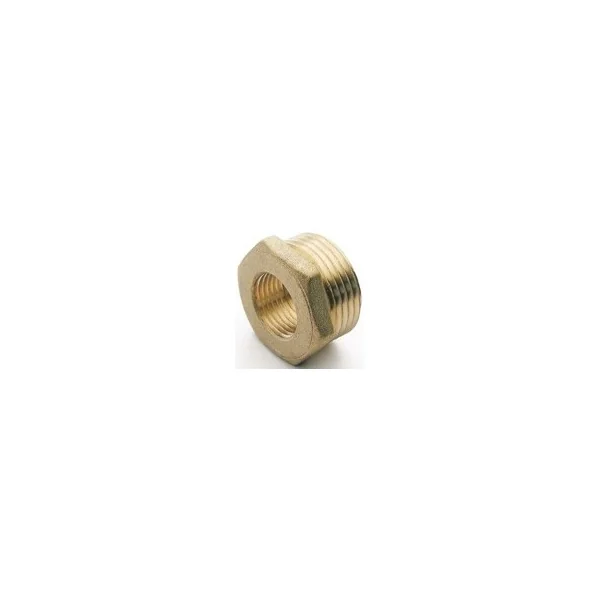 Tuerca latón reducida macho 1 1/4" x hembra 1"