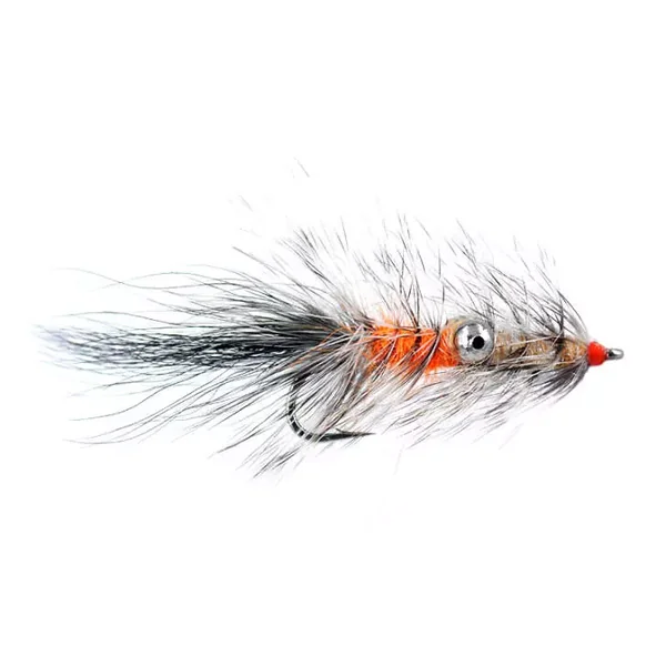 Vaskebjorn Orange Fluo mosca trucha de mar