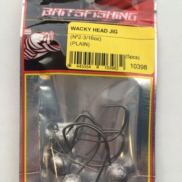 Wacky Cabeza Plomada Baitsfishing nº2 3/16oz.