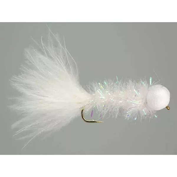 White Chrystal Attractor streamer