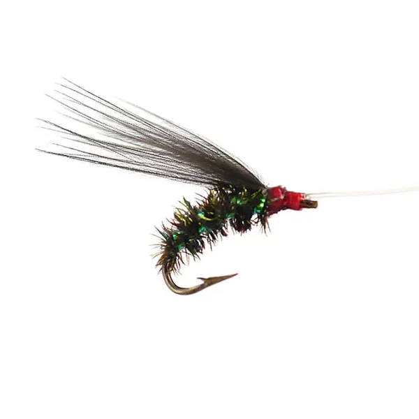 Wooly Peacock Green ninfa para cuerda