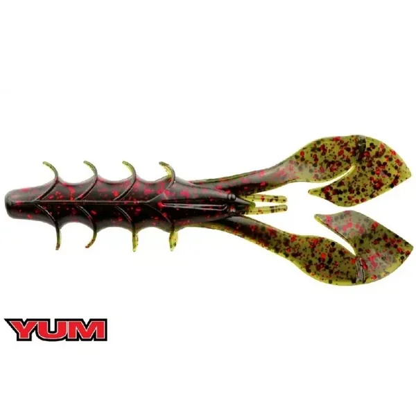 YUM Spine Craw 3.75" Watermelon Red