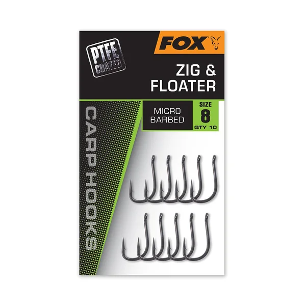 Zig & Floater - Anzuelos para Carpa - Edición PTFE
